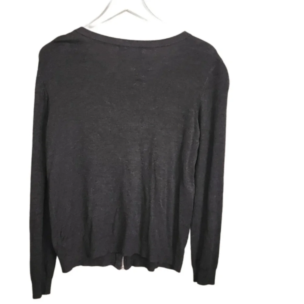 Grey Micheal Kors Zipper Sweater - Picture 2 of 3